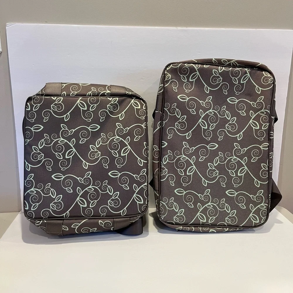 Princess House Cook & Carry Totes Set of 2 Food Storage Travel Bags - Picture 2 of 13